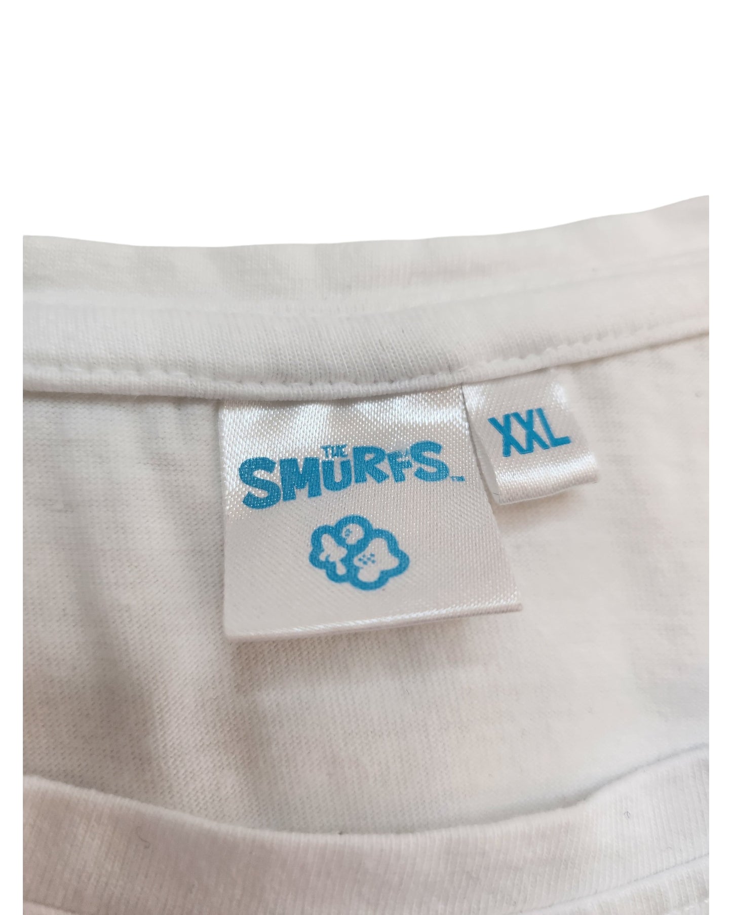 Upcycled Smurfs t-shirt XXL