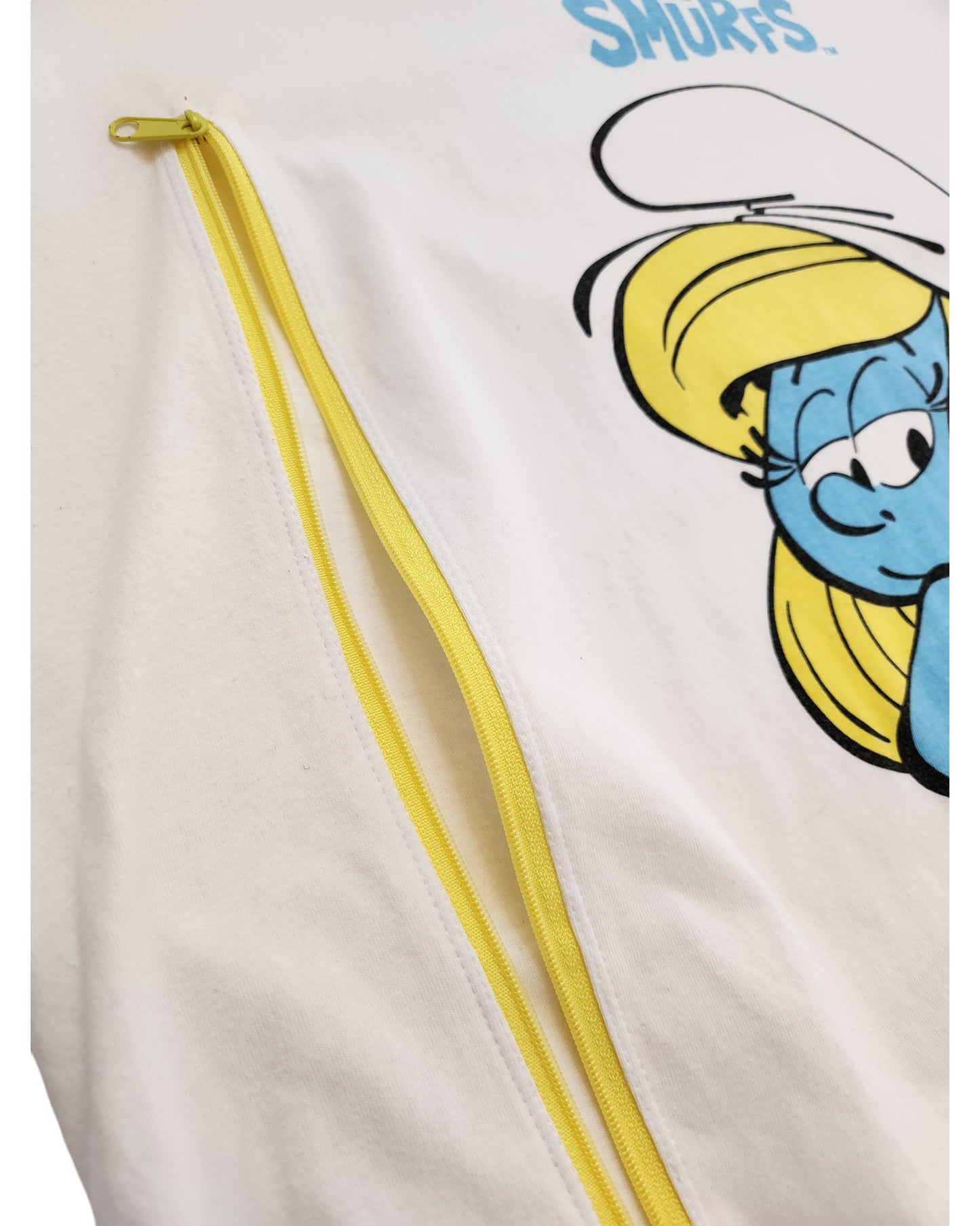 Upcycled Smurfs t-shirt XXL