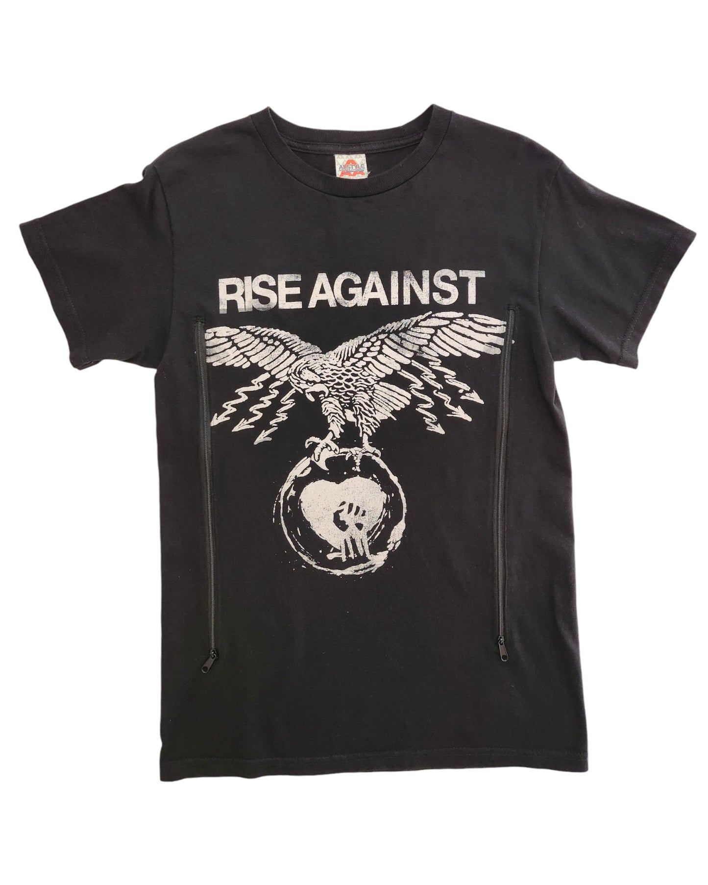 Upcycled Rise Against t-shirt S