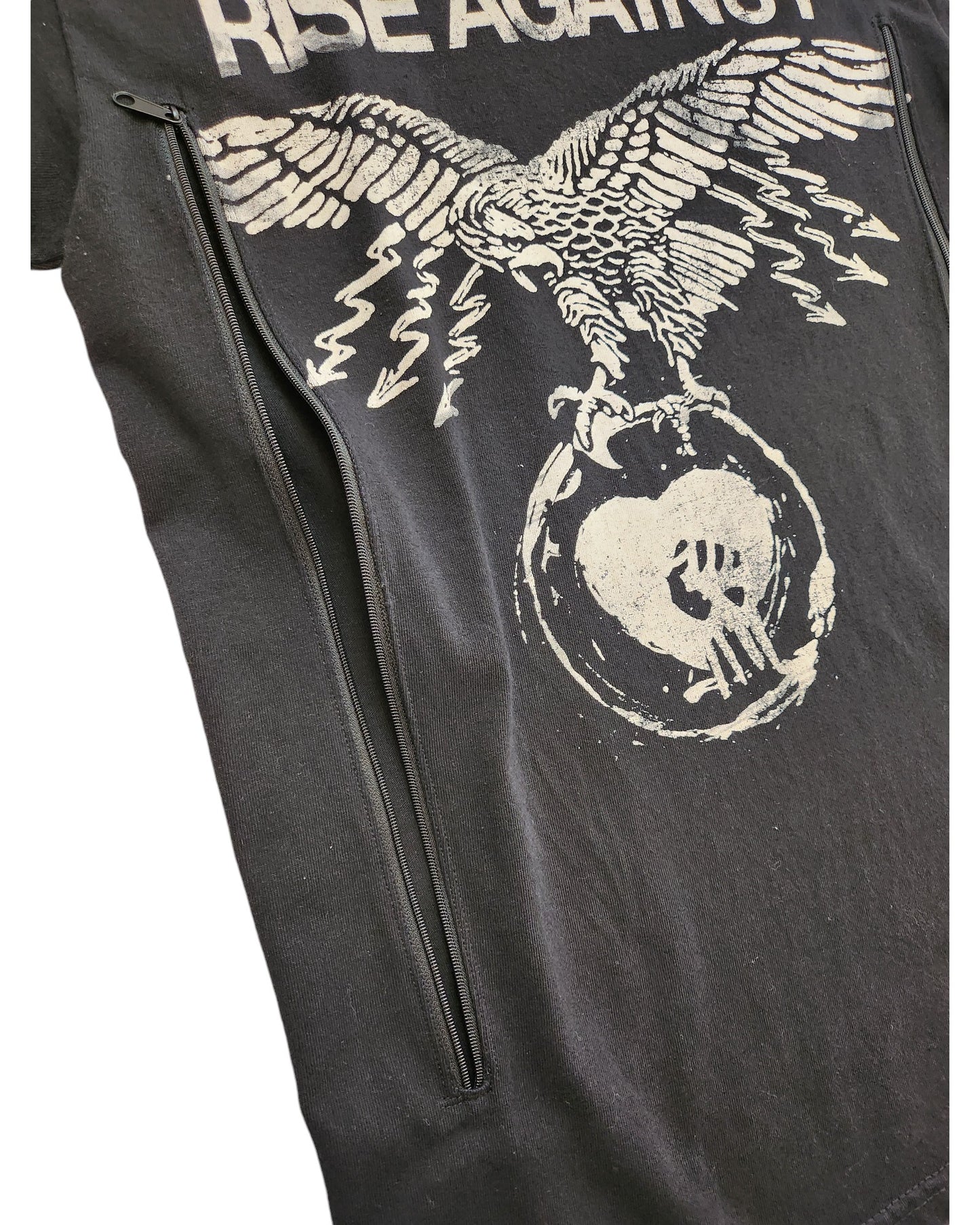 Upcycled Rise Against t-shirt S