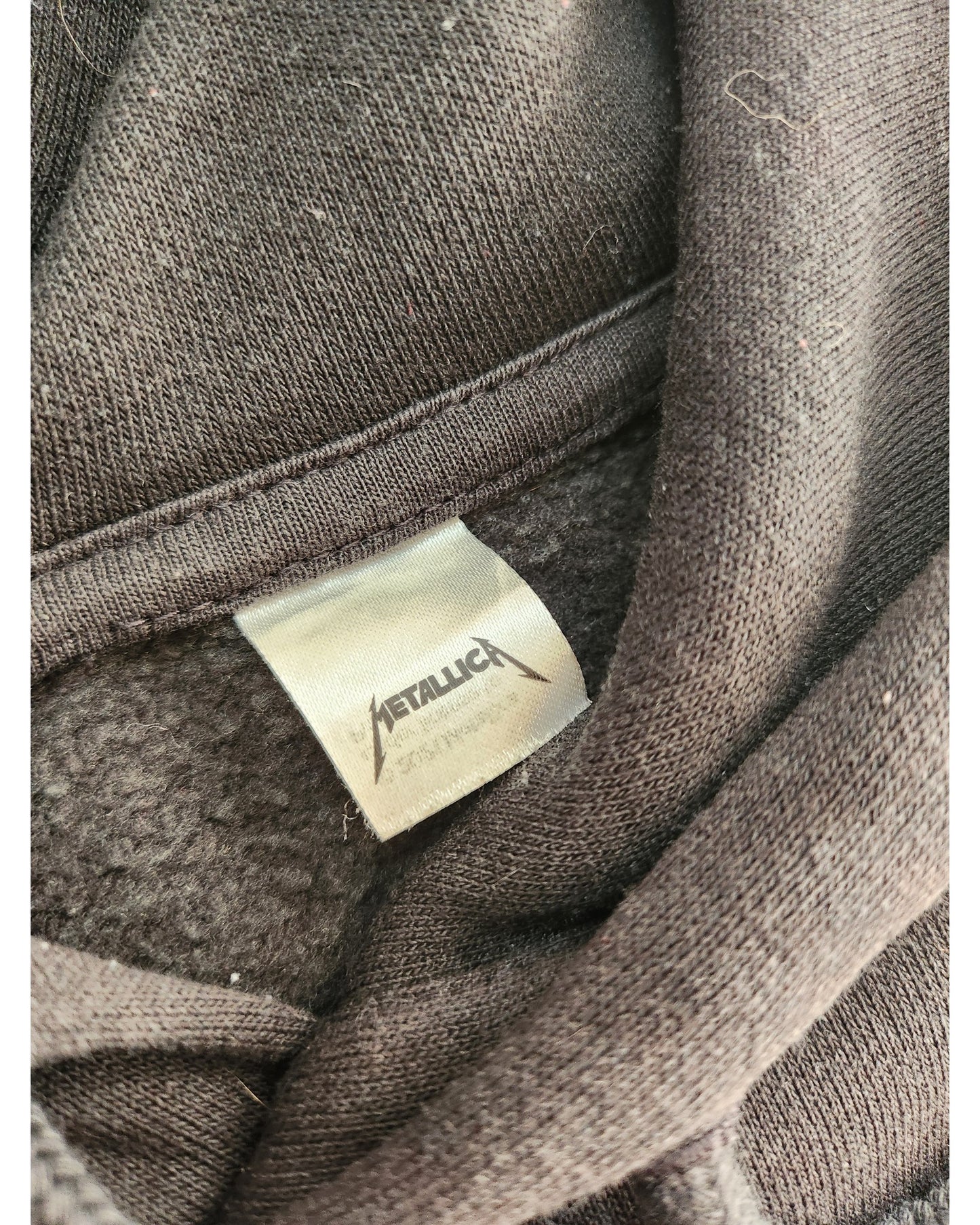 Upcycled Breastfeeding Metallica Hoodie UK12
