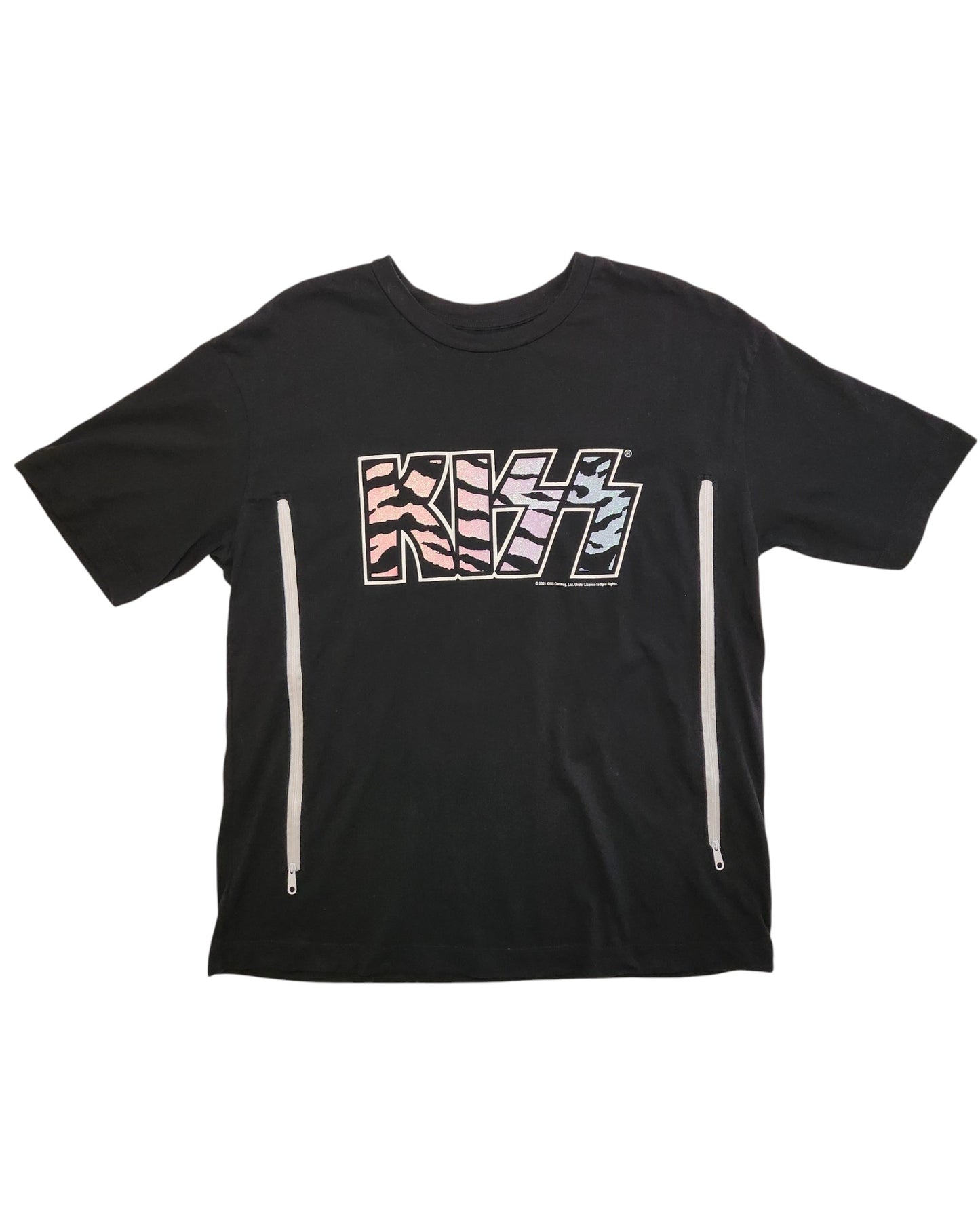Upcycled Breastfeeding Kiss t-shirt UK12