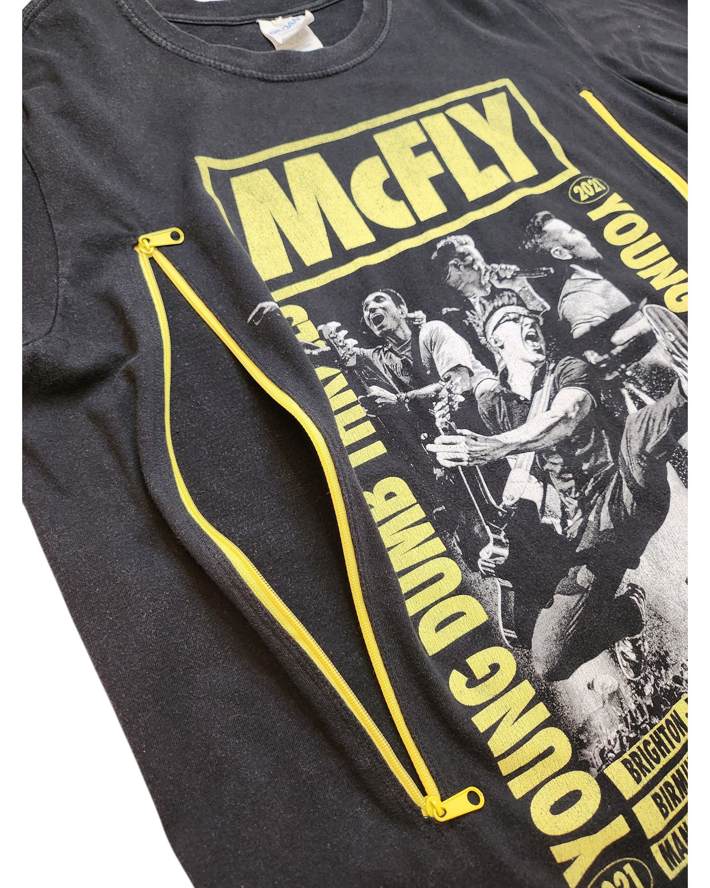 Upcycled Breastfeeding McFly t-shirt M