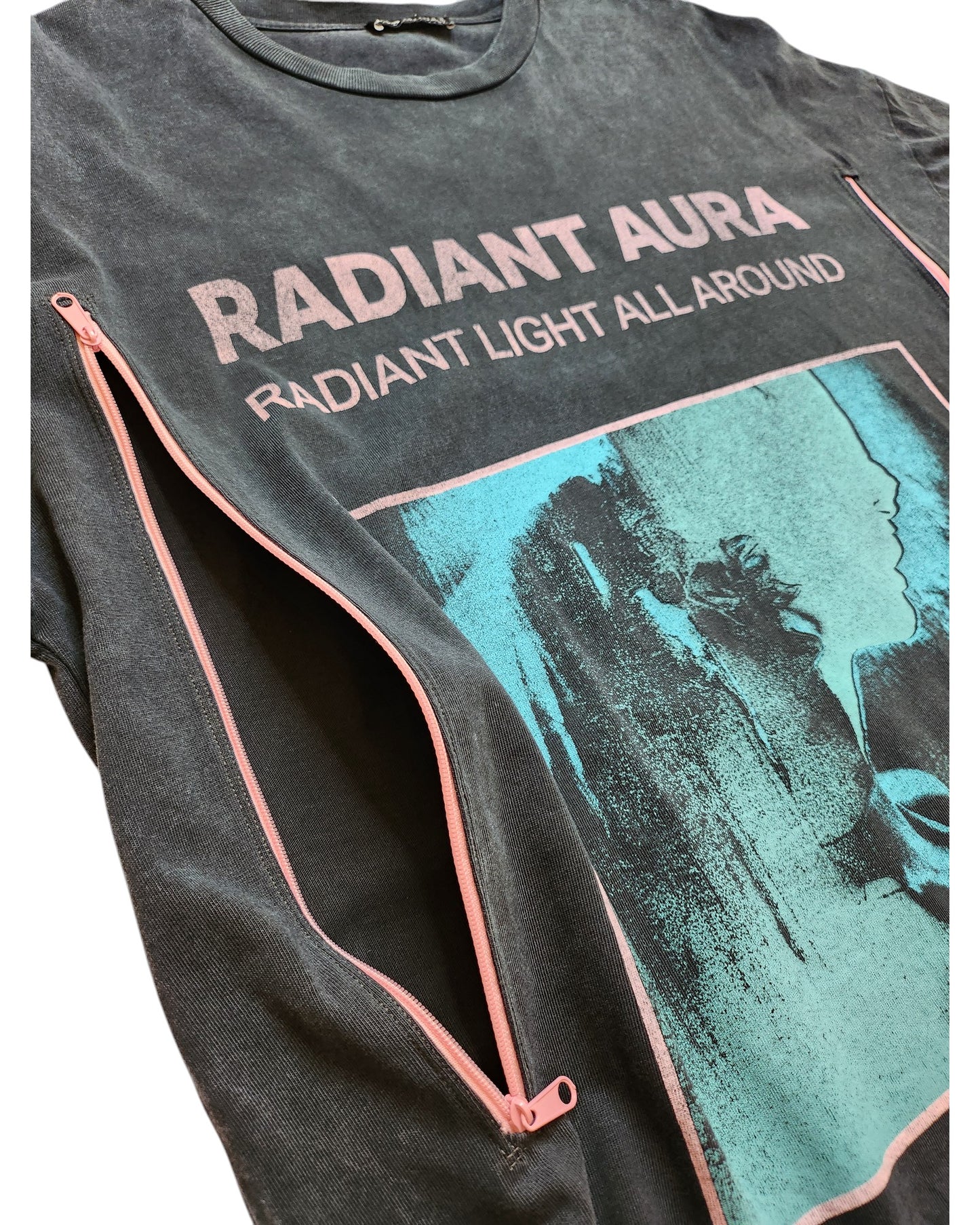 Upcycled Breastfeeding (Nursing) & Pumping Radiant t-shirt S