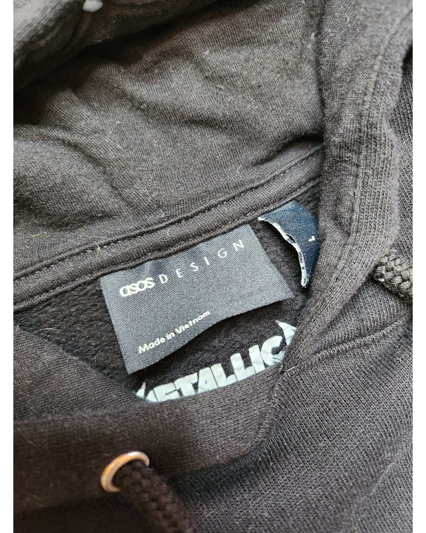 Upcycled Breastfeeding (Nursing) & Pumping Metallica Hoodie L