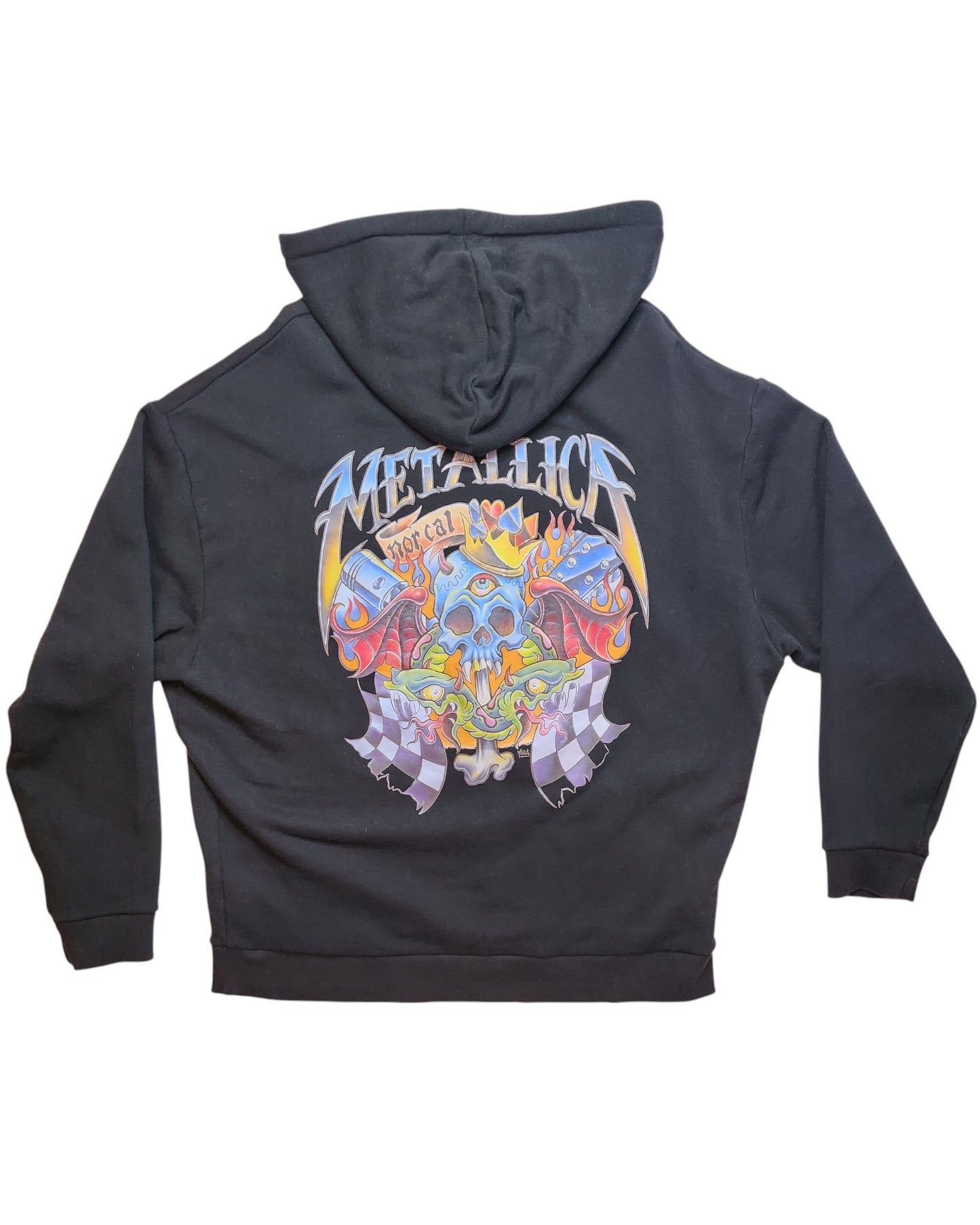 Upcycled Breastfeeding (Nursing) & Pumping Metallica Hoodie L