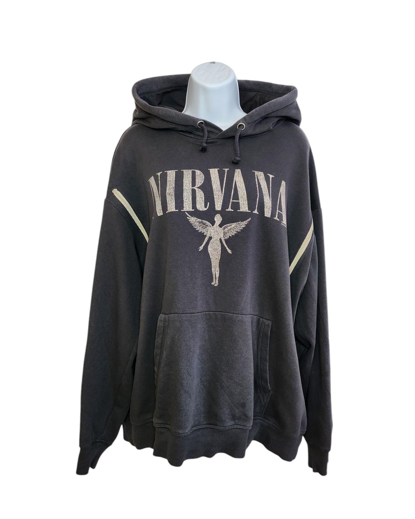 Upcycled Breastfeeding (Nursing) & Pumping Nirvana Hoodie L