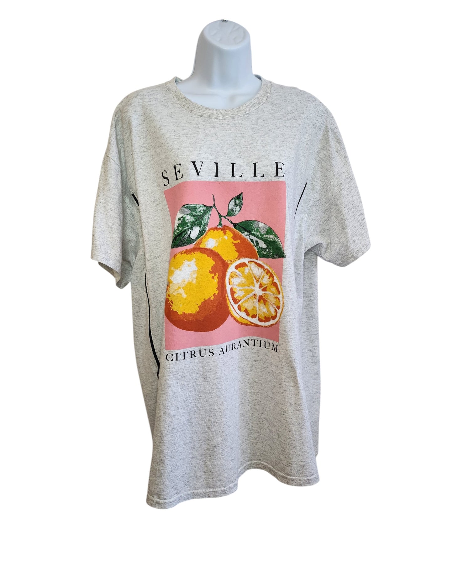 Upcycled Breastfeeding (Nursing) & Pumping Seville Long-line t-shirt S/M