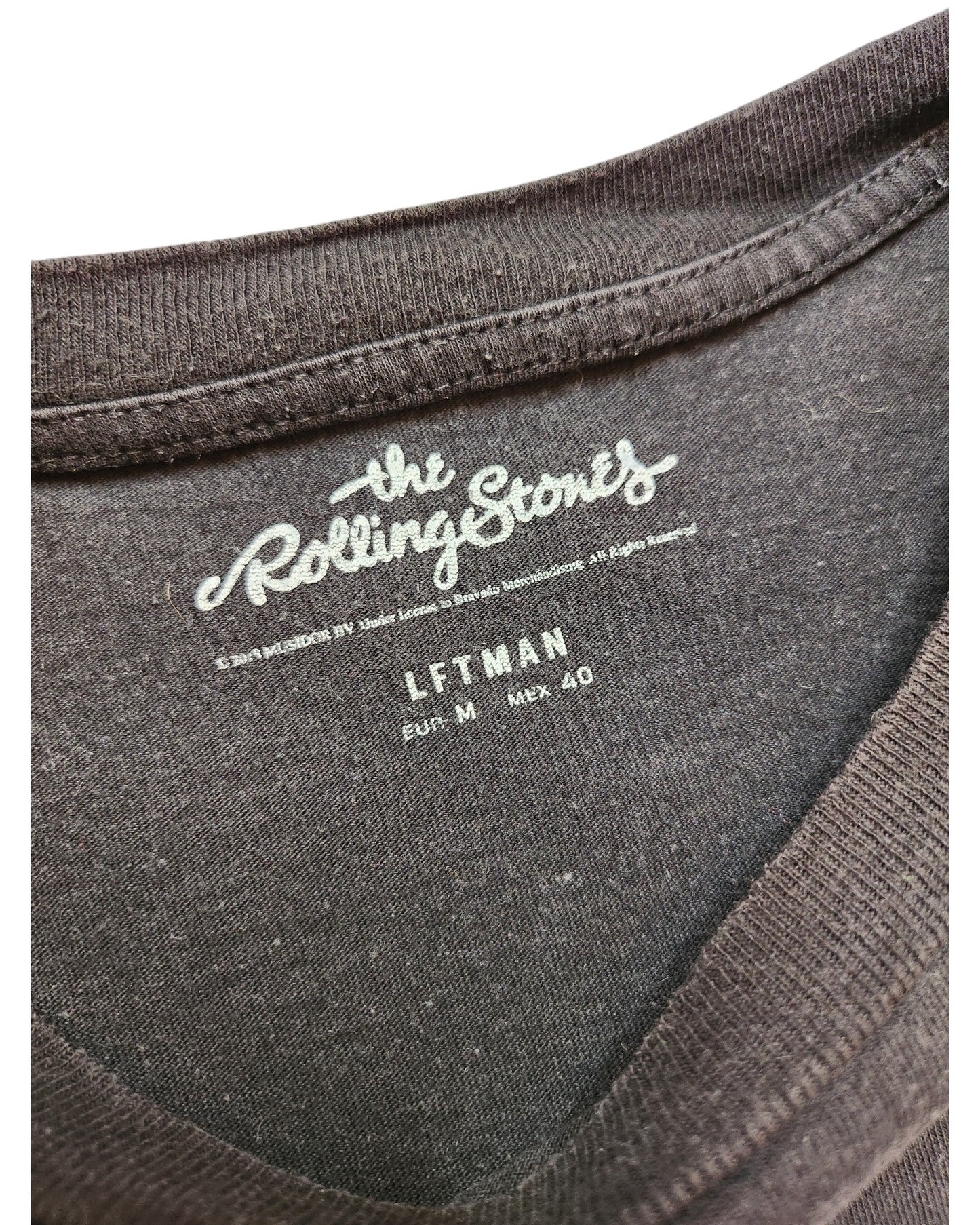 Upcycled Breastfeeding (Nursing) & Pumping Rolling Stones US t-shirt M