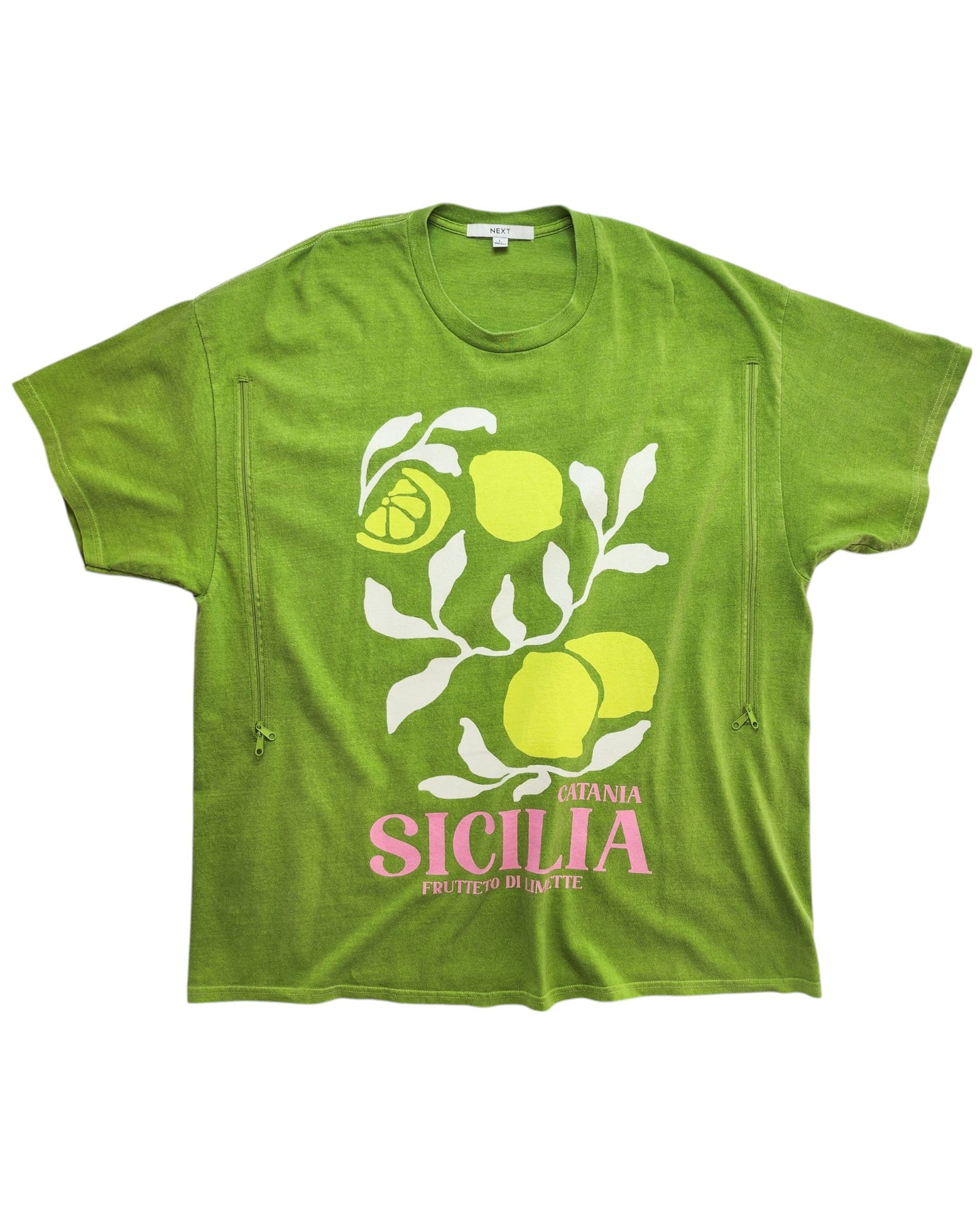 Upcycled Breastfeeding (Nursing) & Pumping Sicilia t-shirt L