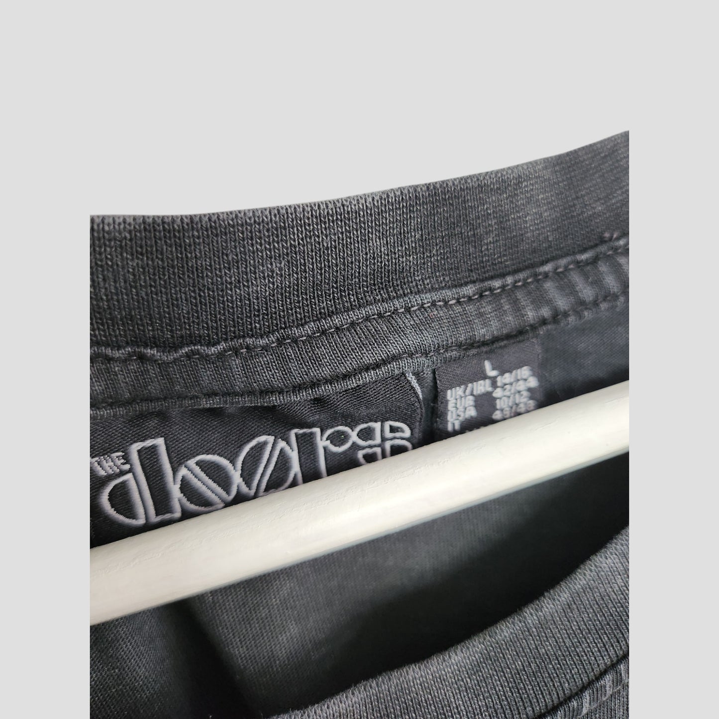 Upcycled Breastfeeding (Nursing) & Pumping The Doors Band t-shirt dress L (UK14/16)