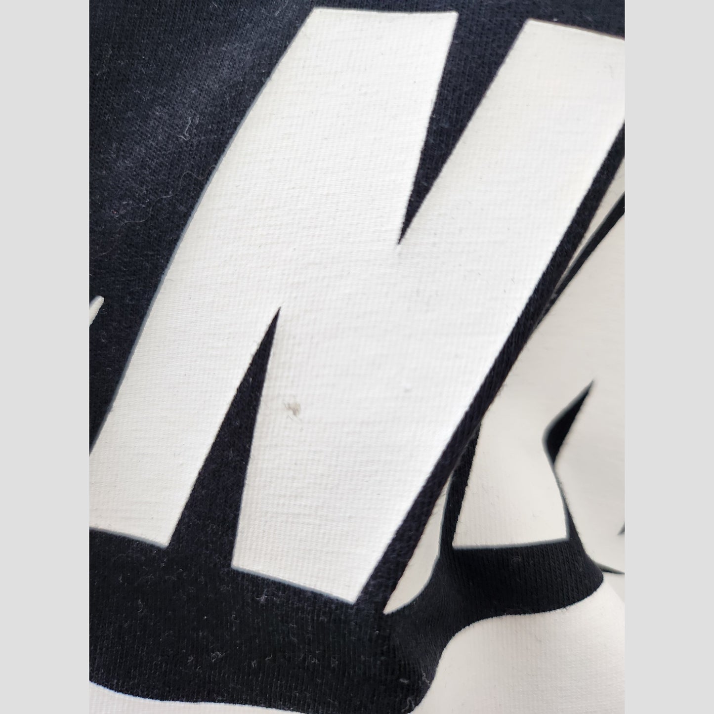 Upcycled Breastfeeding (Nursing) & Pumping Black/White NIKE t-shirt XXL