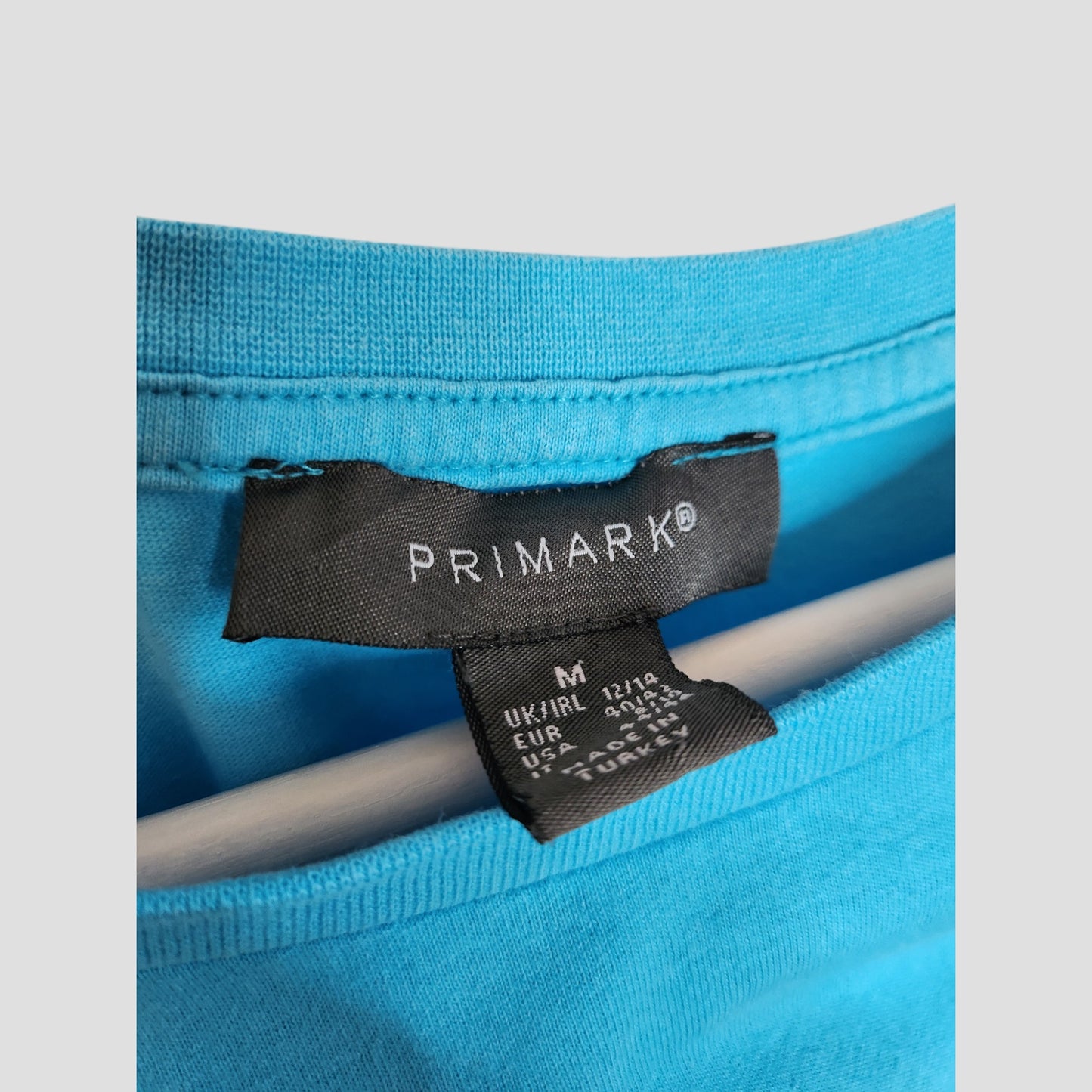 Upcycled Breastfeeding (Nursing) & Pumping Turquoise/Pink Girl t-shirt M (UK12/14) (100196)