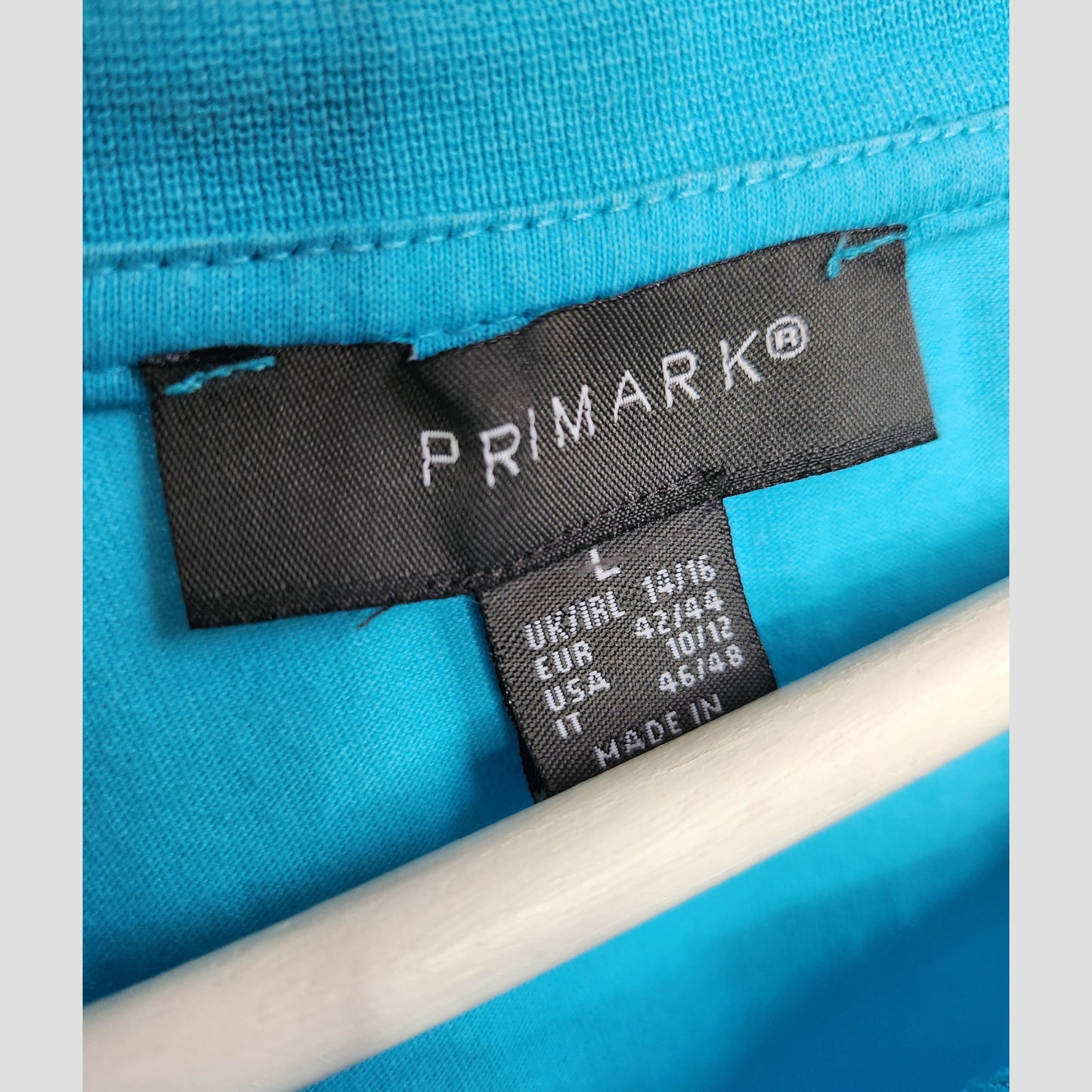 Upcycled Breastfeeding (Nursing) & Pumping Turquoise/Pink Girl t-shirt L (UK14/16) (100315)