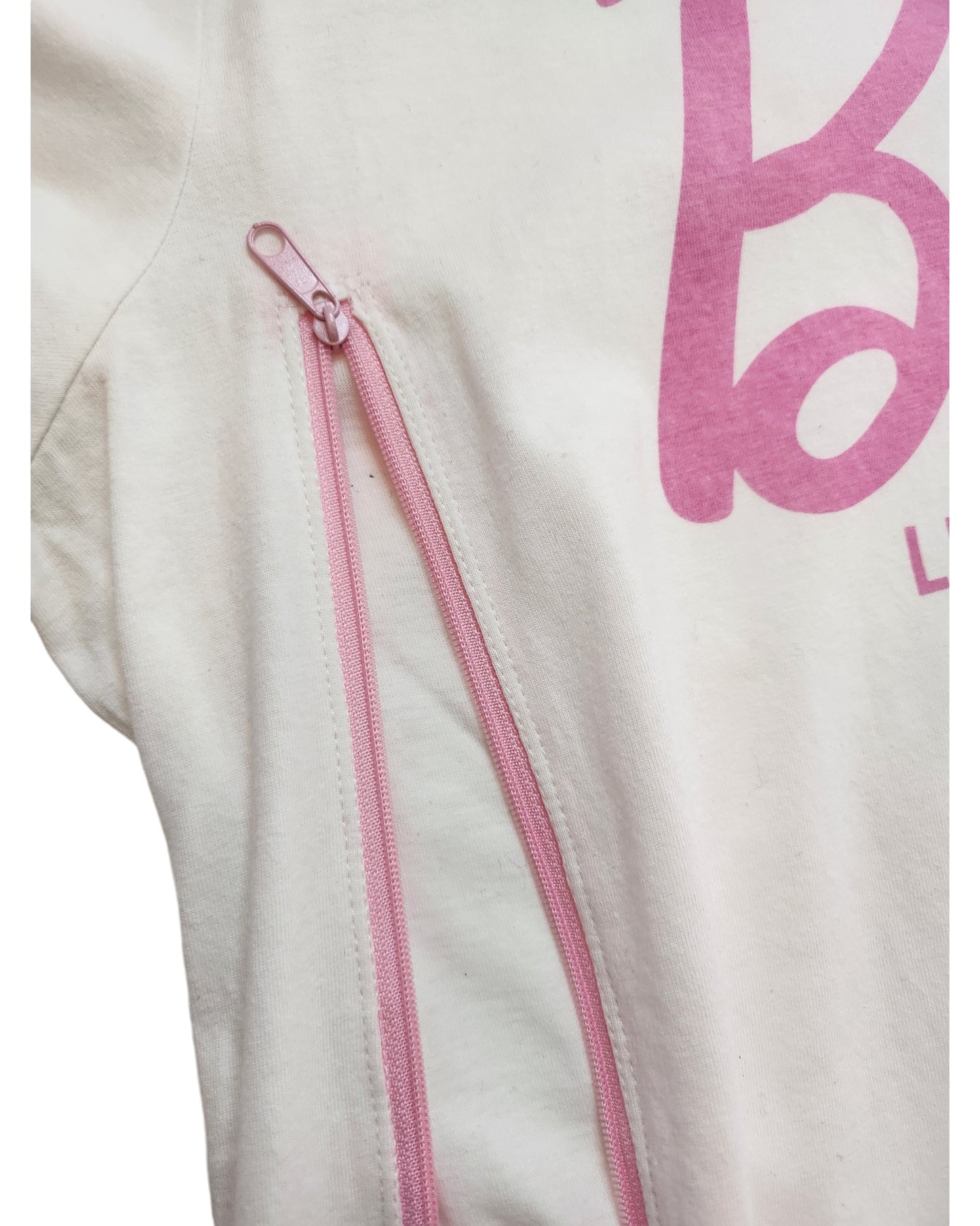 Upcycled Barbie t-shirt XXL