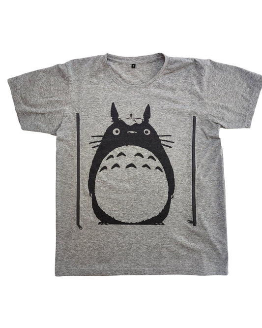 Upcycled Totoro t-shirt L