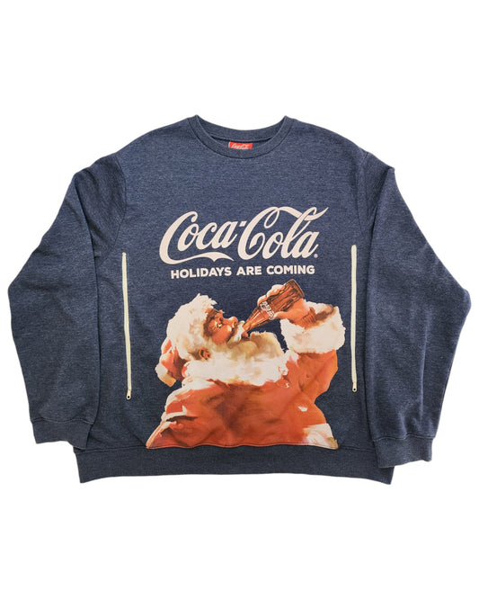 Upcycled Coca-Cola Sweatshirt 3XL (UK18)