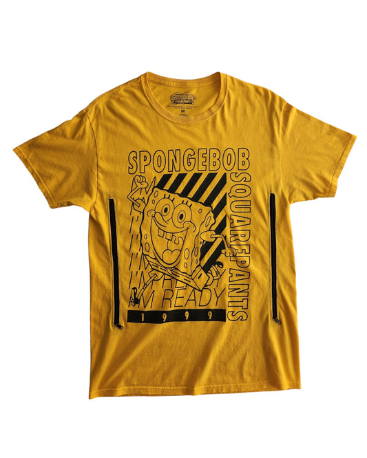 Upcycled Breastfeeding Spongebob t-shirt M