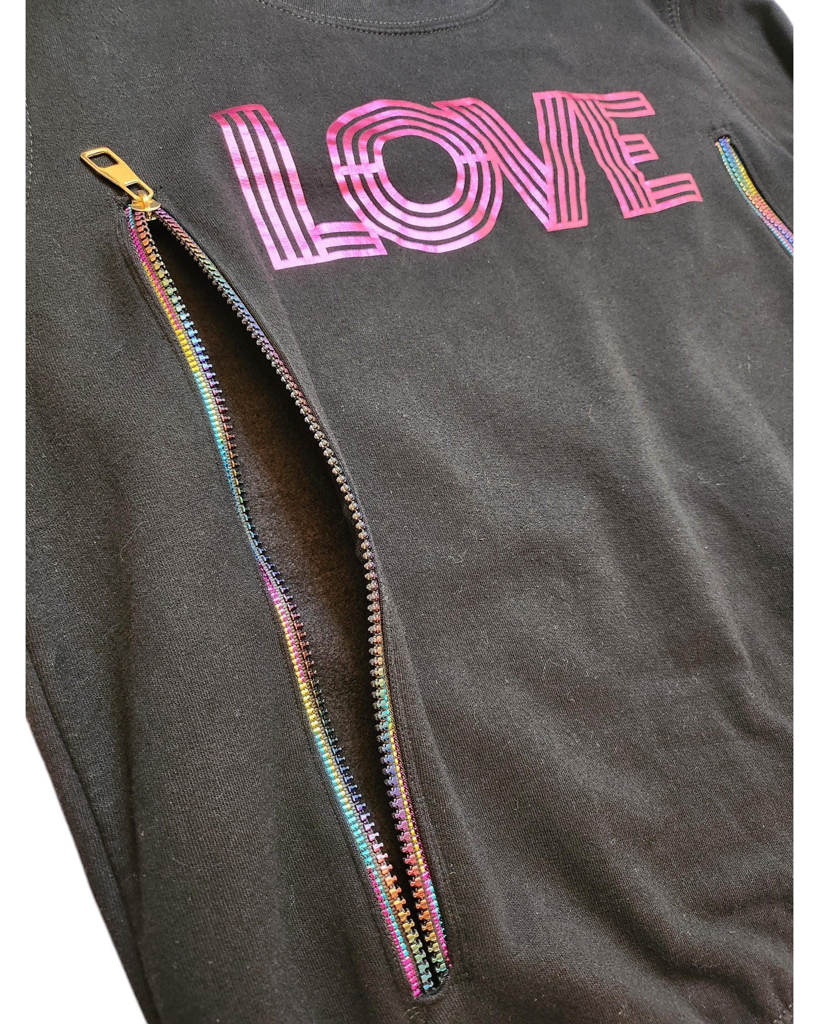 Upcycled Breastfeeding Love Sweatshirt L