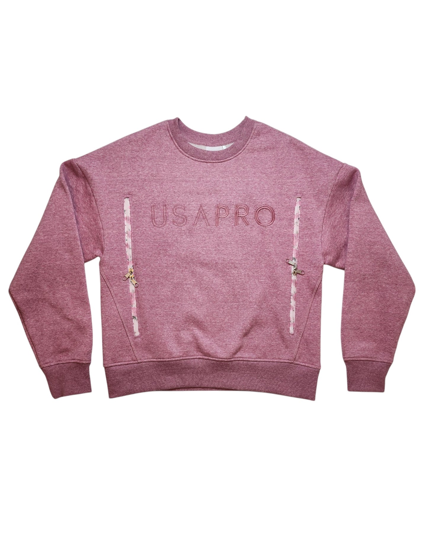Upcycled Breastfeeding (Nursing) & Pumping USAPRO Sweatshirt UK12