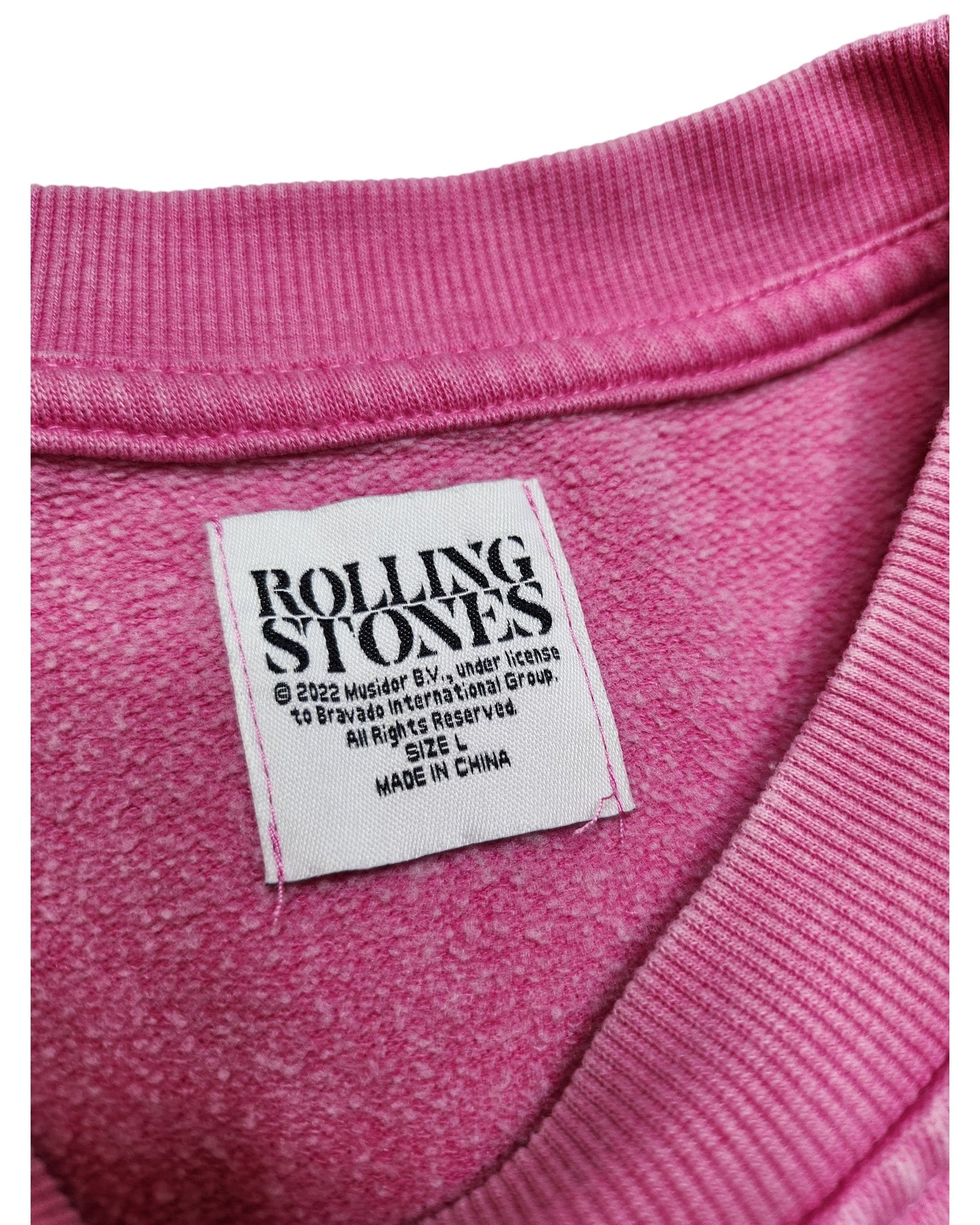 Upcycled Breastfeeding (Nursing) & Pumping Rolling Stones Sweatshirt L