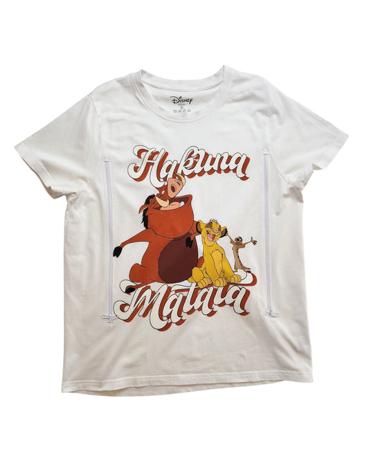Upcycled Breastfeeding (Nursing) & Pumping Lion King t-shirt M