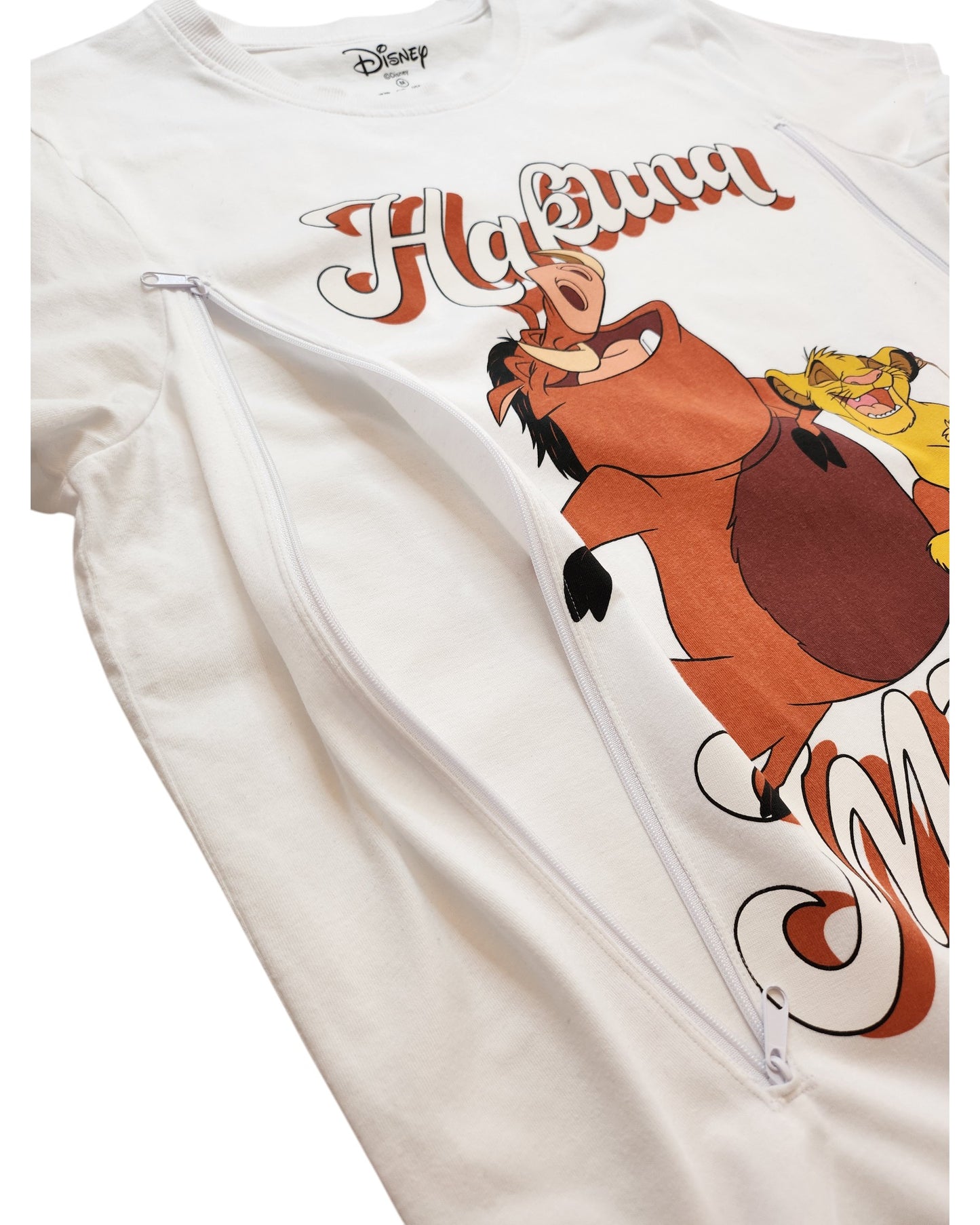 Upcycled Breastfeeding (Nursing) & Pumping Lion King t-shirt M
