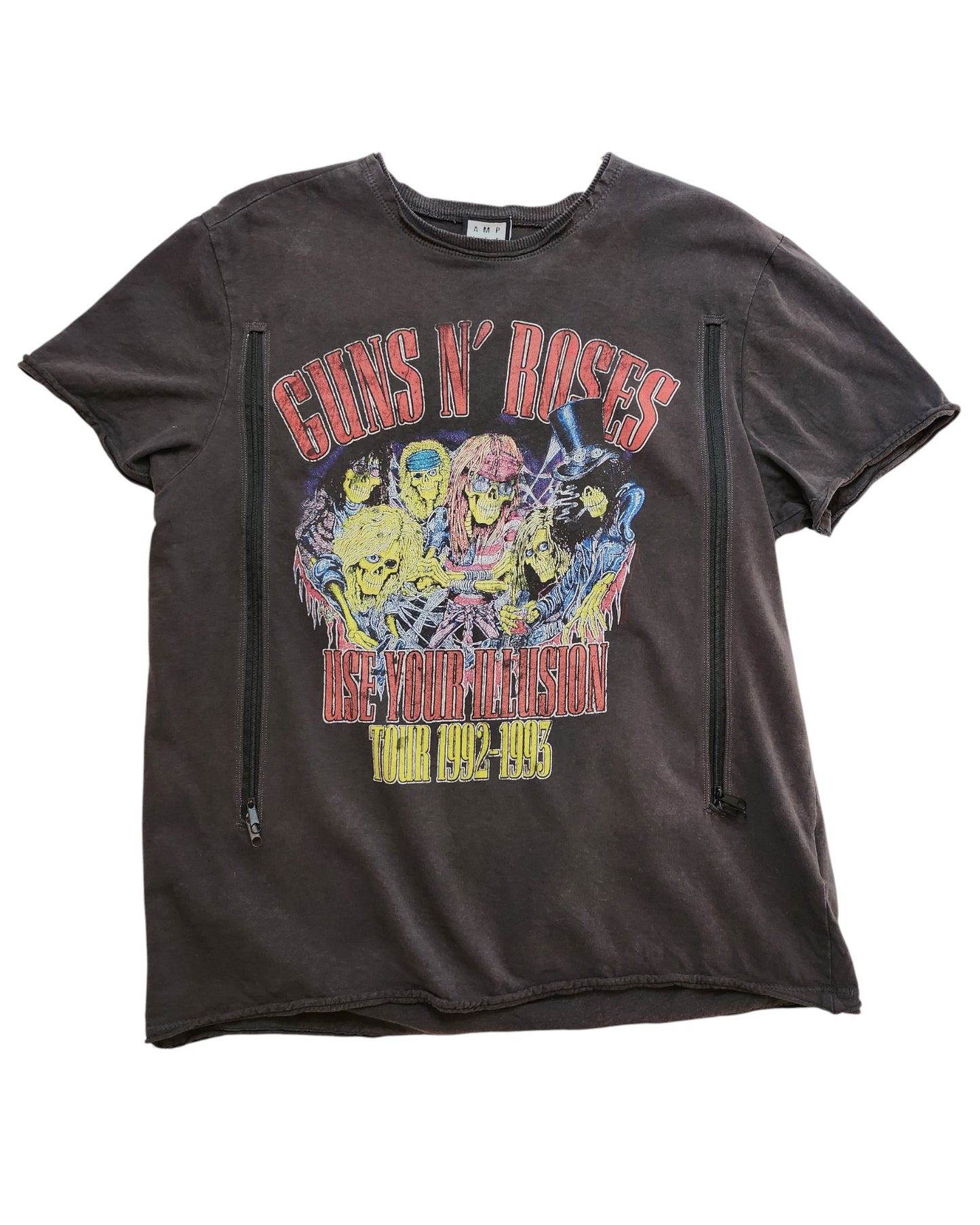 Upcycled Breastfeeding (Nursing) & Pumping Guns N' Roses t-shirt S