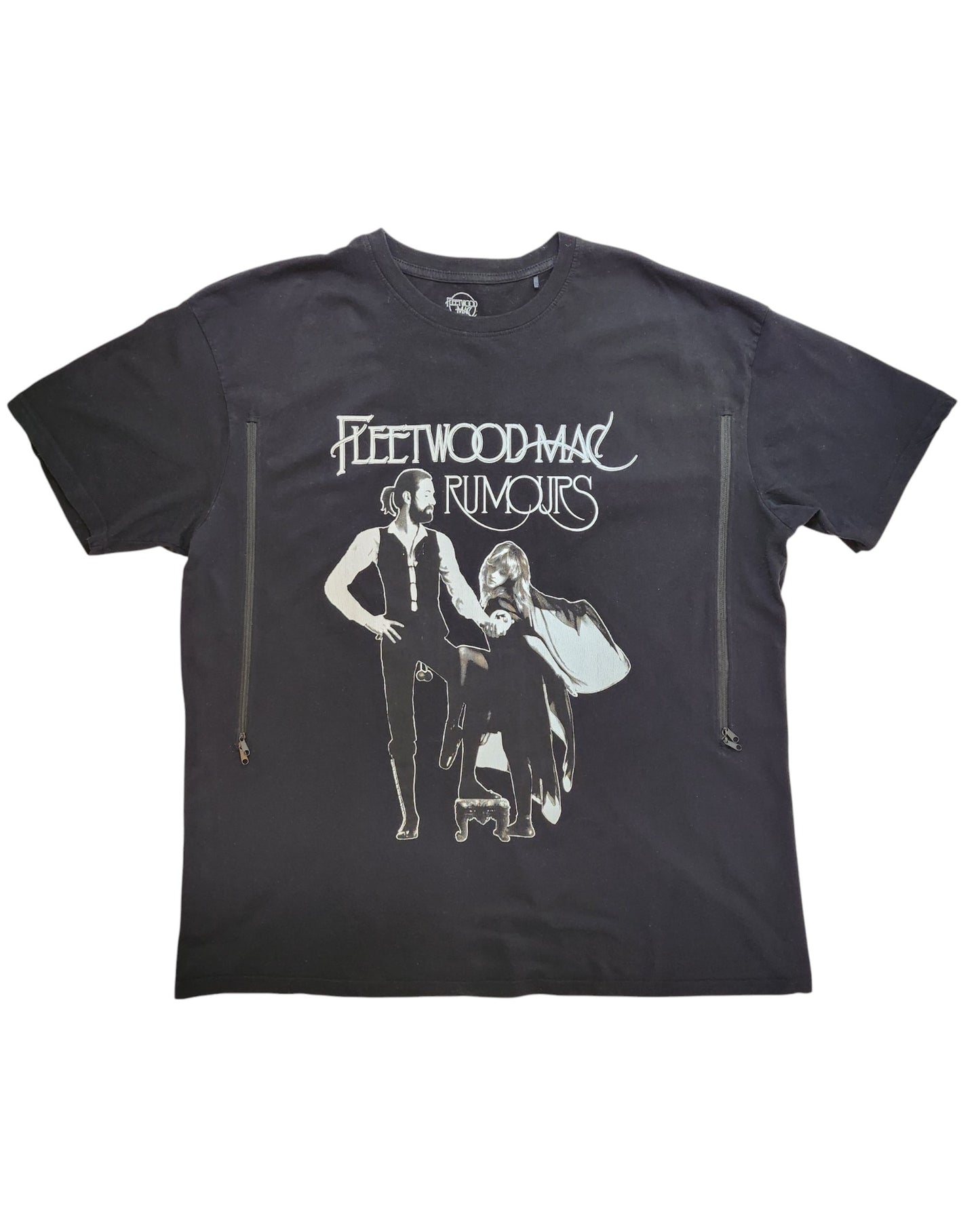 Upcycled Breastfeeding (Nursing) & Pumping Fleetwood Mac Rumours t-shirt 4XL