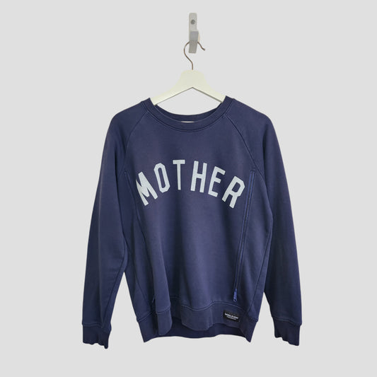 Upcycled Breastfeeding (Nursing) & Pumping Mother Sweatshirt M
